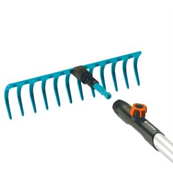 GARDENA Aufsatz Teleskopstiel combisystem Rechen Zubehör erforderlich