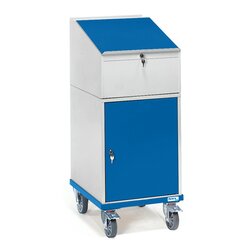 fetra 2448 fetra Rollpult +Stahlschrank 550x650mm