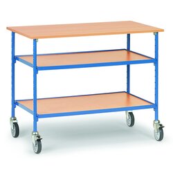 fetra 5862 fetra Rolltisch 3Böden 1120x650mm