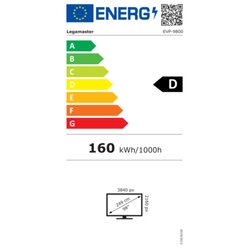 Legamaster Professionelles Display EVOLVE PRO EVP-9800 EU 98" mit Touchscreen
