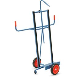 fetra 2075 fetra Plattenkarre Gummiräder +Niederhalter 400kg