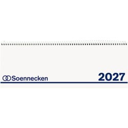 Soennecken 5094-27 Soennecken Querkalender 2027 60Seiten 1W/1S