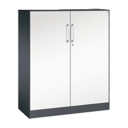 C+P 141032000S10185 C+P Aktensideboard 3OH 1310x1000x435mm sgr/rws