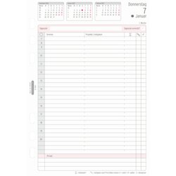Chronoplan Einlage Kalender DIN A5 2027