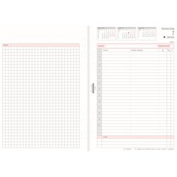 Chronoplan Einlage Kalender DIN A5 2027