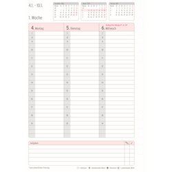 Chronoplan Einlage Kalender DIN A5 2027