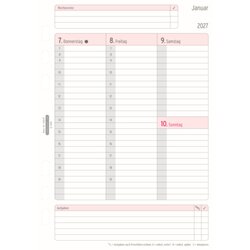 Chronoplan Einlage Kalender DIN A5 2027