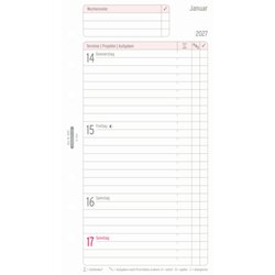 Chronoplan Einlage Kalender Midi 2027