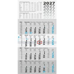 Glocken 5070242007 Glocken Wandkalender 2027 30x59cm 4M/1S