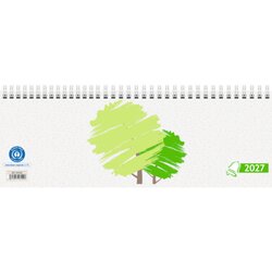 Glocken 5072341807 Glocken Querkalender 2027 29,7x10cm 1W/2S 112S