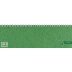 Glocken 5072521507 Glocken Querkalender 2027 31,6x10,6cm gn 1W/2S