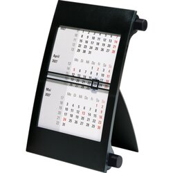 rido/idé 7038000907 rido/ide Tischkalender 2027 11x18,3cm 3M/1S sw