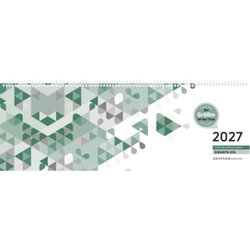 ZETTLER 126-0013 ZETTLER Querkalender 2027 GIGANTA XXL 1W/2S