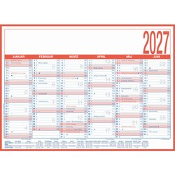 ZETTLER 908-1315 ZETTLER Tafelkalender 2027 6M/1S