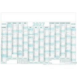 ZETTLER 915-0015 ZETTLER Plakatkalender 2027 14M/1S gerollt 5St