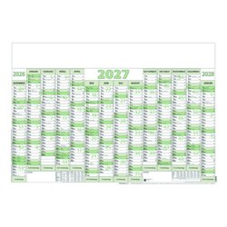 ZETTLER 919-0713 ZETTLER Plakatkalender 2027 14M/1S gerollt 5St