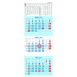 ZETTLER 952-0000 ZETTLER Wandkalender 2027 3M/1S