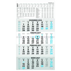 ZETTLER 959-0015 ZETTLER Viermonatskalender 2027