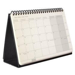SIGEL C2781 Sigel Tischkalender Conceptum 2027 144S 1M/1S sw