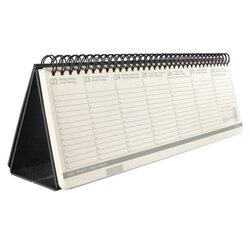 SIGEL C2780 Sigel Tischkalender Conceptum 2027 132S 1W/1S sw