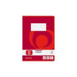 Herlitz 413633 herlitz Oktavheft A6 kar Motiv Wirbel 32Bl rt