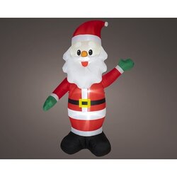 LUMINEO Dekorationsfigur aufblasbar 3 LEDs