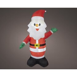 LUMINEO Dekorationsfigur aufblasbar 2 LEDs
