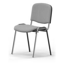 NowyStyl 800026780 NowyStyl Besucherstuhl ISO 4L 4Fuß gepolstert ch/gr