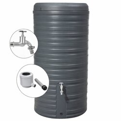 Garantia 326184 Garantia Regenspeicher NORDIC 2in1 300l graphite