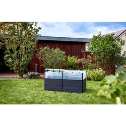 Garantia Hochbeet ERGO QUADRO TurboPlus 2 L 80 braun