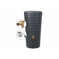 4rain 295666 4rain Regentonne Jolie 2in1 230l graphite