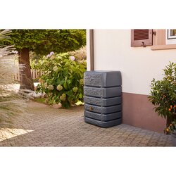 4rain Regentonne SLIM STONE DECOR