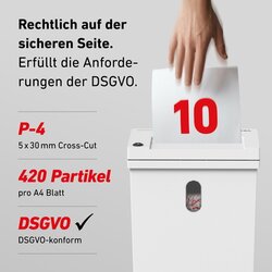 IDEAL Aktenvernichter Shredcat 8100 CC