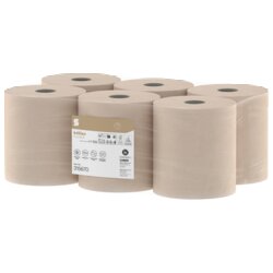 Satino by WEPA 315670 Satino Handtuchrolle PureSoft 2lg 175m be 6St