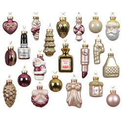 DECORIS Adventskalender Christbaumschmuck