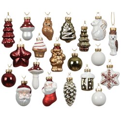 DECORIS Adventskalender Christbaumschmuck