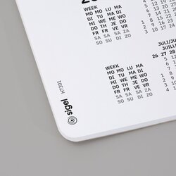SIGEL Schreibunterlage Dotted mit Kalender 3 Jahre