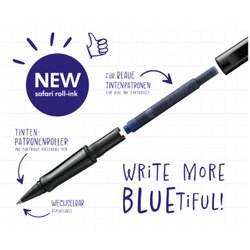 Lamy Tintenpatronenroller safari roll-ink umbra