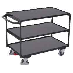 VARIOfit sw-600.601/AG VARIOfit Tischwagen 3Flächen 1175x625x850mm an