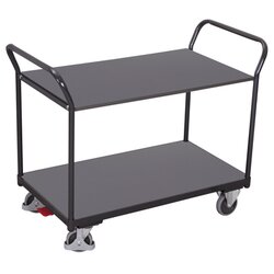 VARIOfit sw-600.502/AG VARIOfit Tischwagen 2Flächen 1195x600x935mm an