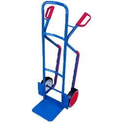 VARIOfit sk-710.006 VARIOfit Stahlrohrkarre Vollgummi 550x615x1305mm bl