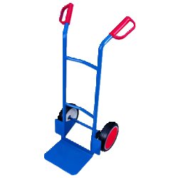 VARIOfit sk-710.016 VARIOfit Stahlrohrkarre Vollgummi 570x530x1105mm bl