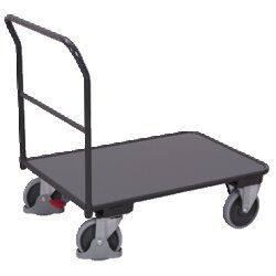 VARIOfit sw-500.103/AG VARIOfit Schiebebügelwagen Gummi 950x500x990mm an