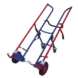 VARIOfit Sackkarre Reifen 70,5 x 160 x 74 cm (B x H x T) Luftgefüllt