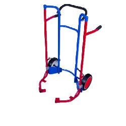 VARIOfit Sackkarre Reifen 70,5 x 116,5 x 66 cm (B x H x T) Vollmaterial