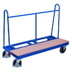 VARIOfit pl-150.010 VARIOfit Plattenwagen +Bügel Gummi 1500x680x1200mm bl