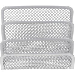 Westcott E-744962 00 Westcott Briefständer 3Fächer Mesh si