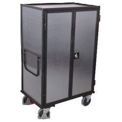 VARIOfit sw-800.988/AG VARIOfit Etagenwagen Türen Böden 1315x830x1810 stahl an