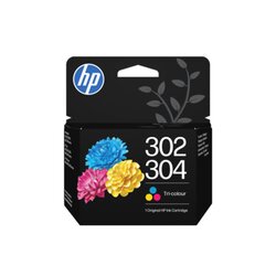 HP Tintenpatrone cyan/magenta/gelb 302/304