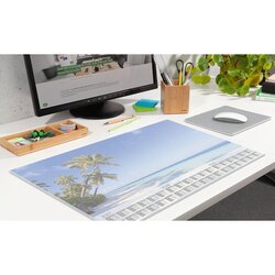 SIGEL Schreibunterlage Beach mit Kalender 3 Jahre